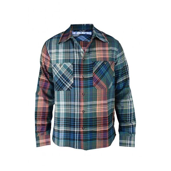 Off-White Men Checked Shirt